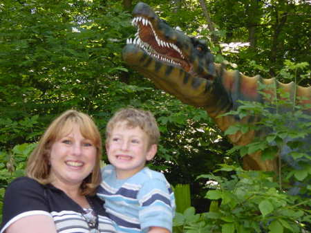 Benjamin and me at the Cleveland Zoo last year