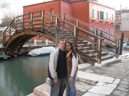 KRISTINA AND  HER BOYFRIEND IN VENICE 2008
