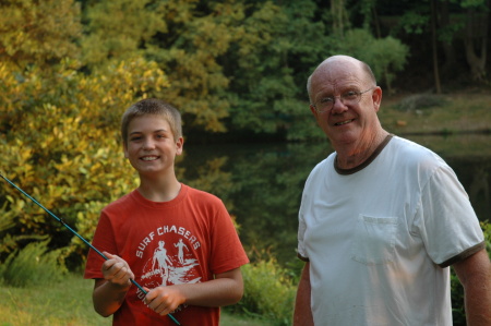 Chet & My Dad Fishing