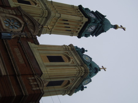 The "two towers" of St. Michael Church