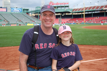 With Erika at Fenway Park 2006