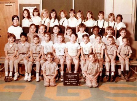 2nd Grade, 1970, Mrs. Ochman