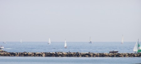 jetties at Scituate Harbor