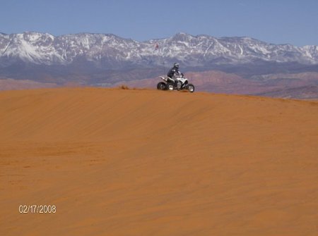 Some dunes in Utah.