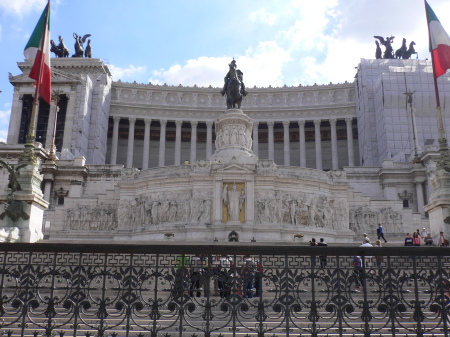 The Victor Emmanuel Monument  Rome Italy 2008