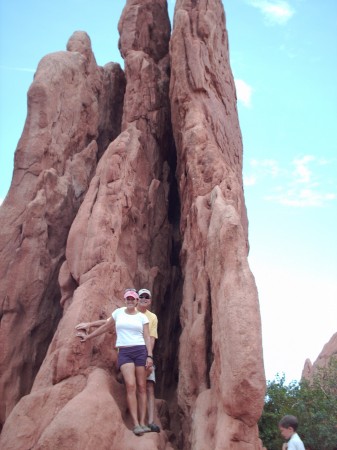 Paul and I at the Garden of the Gods