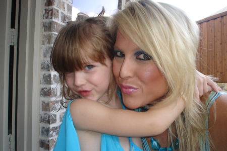 My daughter and I in July 08..I love you:)
