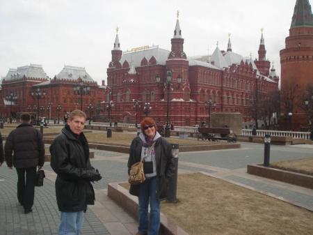 Moscow 03/08 - Red Square behind me