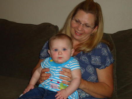 Jesse & Gma - newest grandbaby