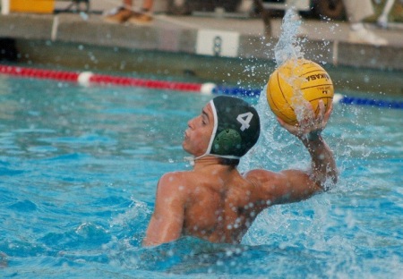 Oldest son Robert rules the pool!