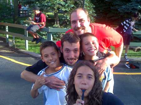 My family -- brothers, kids and nephew