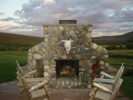 Outdoor Fireplace