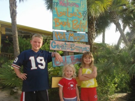 Kids at Orange Beach 2007