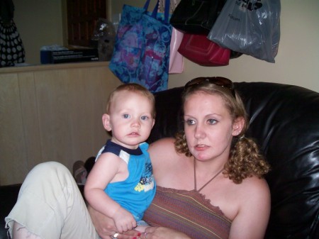 My daughter Becky and her son Hunter