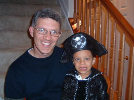 Everette and me Holloween 2007