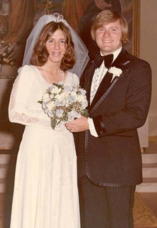 Don Greene & Joan Rutledge - wedding 1975