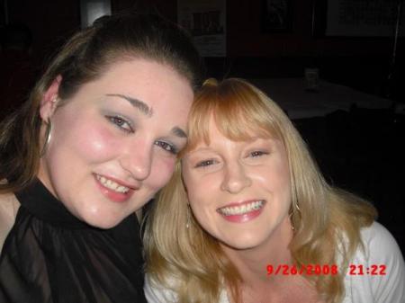 My niece and me her 21st Bday Sept 08