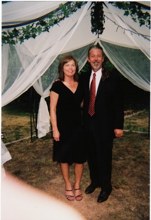 My husband Jeff Brown and his sister, Kim