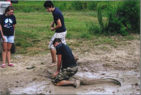 Slade & Nate at Gator Country