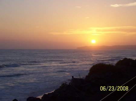 San Clemente sunset. this makes me miss home
