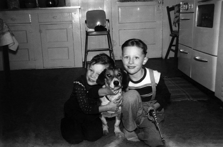 The Boys Love Their Dog, 1954