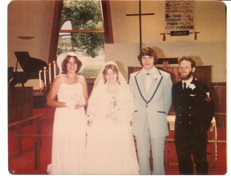 Lee Eubank's Wedding July 1979