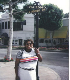 Me in Rodeo, CA ...Beverly Hills next stop 96'