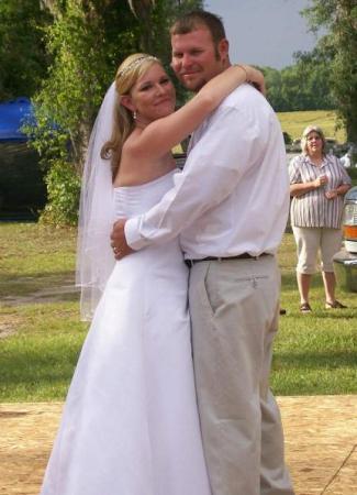 My beautiful Melissa on her wedding day