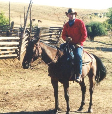 On the T-X ranch in Wyoming