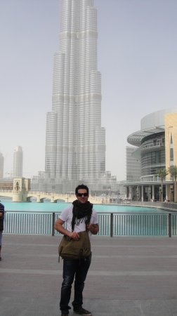 Denny Jr. in Dubai, UAE.