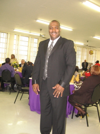 Me at the Alumni Banquet