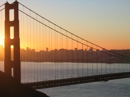 Golden Gate at Sunrise