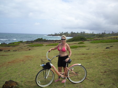 Bike ride in Kauai mary