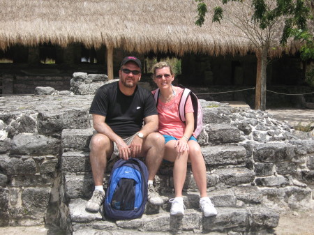 Garla and I in Mexico