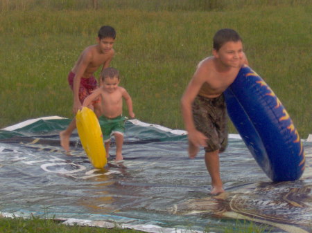 redneck slip n slide