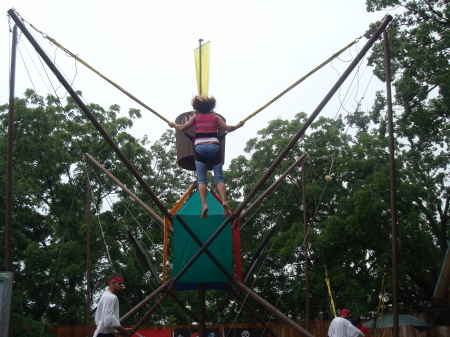 Bungee Jumping at the Renaissance Fair