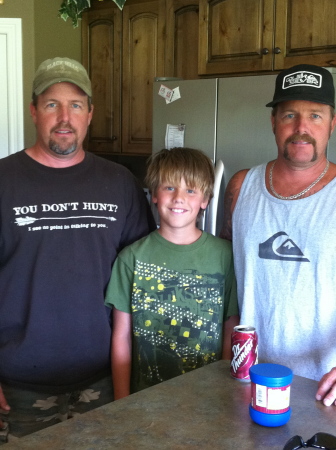Bryan, his son Blake & Scott
