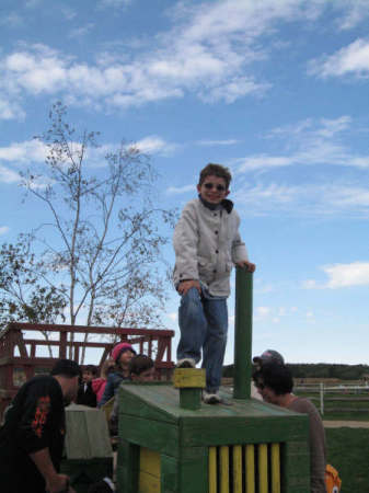 CHRISTOPHER AT THE FARM 2008