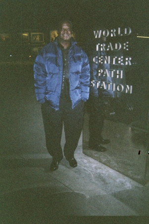 Fr David pays his respects at the WTC