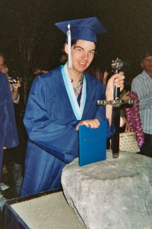 My son, Ian. Grad San Marcos High 2005