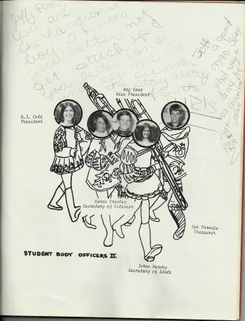 Jeff Schmidling's album, 1970 Taylor Yearbook