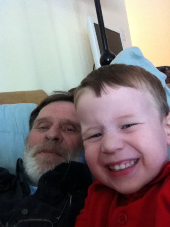 Self Portrait with Grandpa