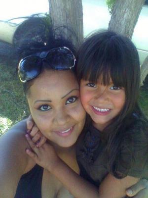 this is my daughter frances ,and her niece Brianna ,shes my sons daughter