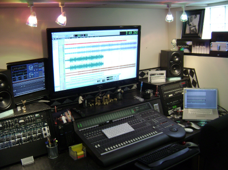 New Control Room 3G's A/V Recording Studio's