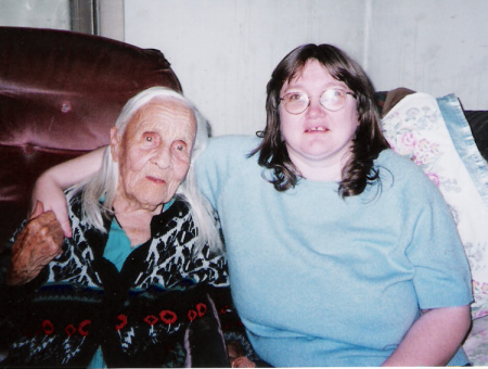 My Paternal Grandmother age 96 & me age 37,08