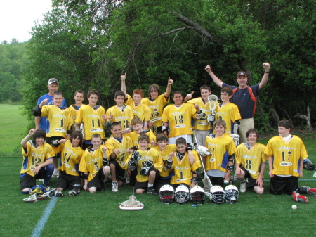 NESLL U13 Championship Winning Team