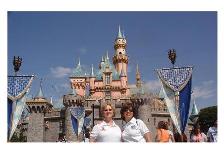 Disneyland 2008 in front of the Castle