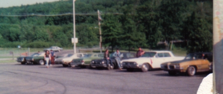 Scool Parking Lot Crca 1983
