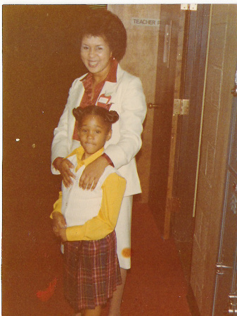 Nikki & Mom at Glencliff High School
