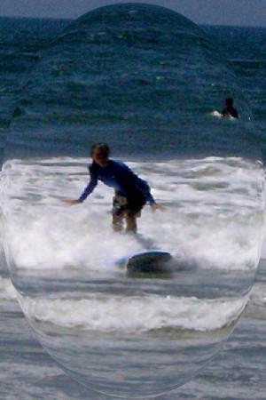 Lexi surfing
